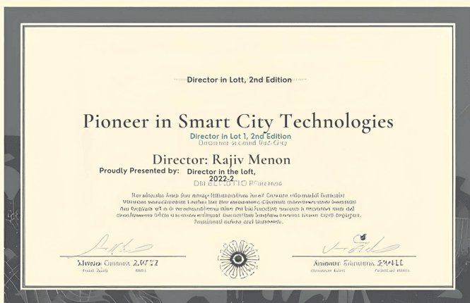 Pioneer in Smart City Technologies